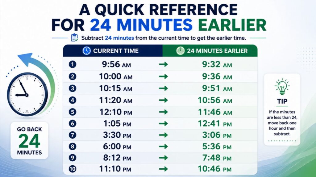 a-quick-reference-for-24-minutes-earlier